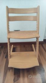 Sedia Stokke Tripp Trapp color legno