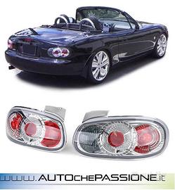 Copia fanali posteriori cromati per Mazda MX5 NB 9