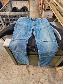 giacca  jeans moto 