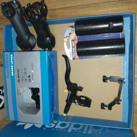 pezzi ricambio shimano (set freno,disco e altro)