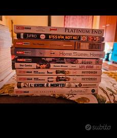 lotto di 38 manga in varie condizioni