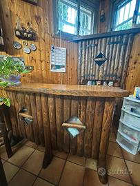 MOBILI TAVERNA STILE RUSTICO COMPLETA O A PEZZI