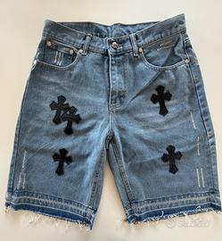 Jeans corti Chrome Hearts S