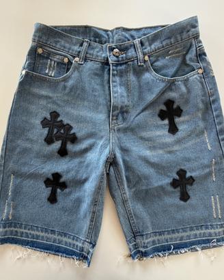 Jeans corti Chrome Hearts S