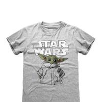 Maglietta T-shirt Disney Baby Yoda Mandalorian