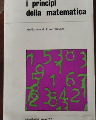 Bertrand Russel   I principi della matematica 