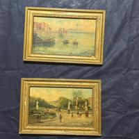 2 fantastici quadri raffiguranti Napoli.
