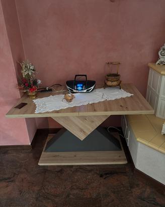 TAVOLO ALLUNGABILE BICOLORE