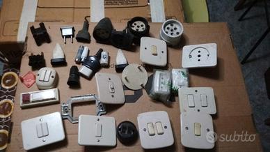 materiale elettrico vintage