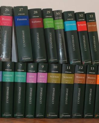 Enciclopedia Le Garzantine Universale – 33 volumi