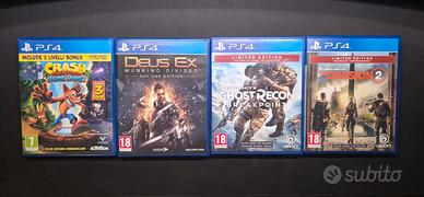 Lotto giochi PS4