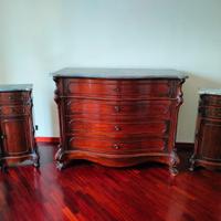 Comò cassettiera e comodini antiquariato