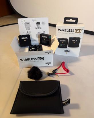 RODE Wireless GO – Sistema Microfono Wireless
