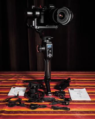 Moza Aircross 2 + iFocus. Stabilizzatore Gimbal