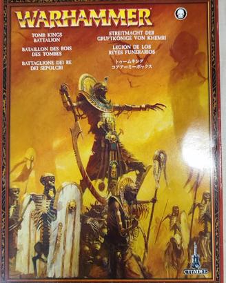 wharammer Fantasy Re dei Sepolcri Khemry