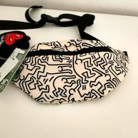 Marsupio Bianco e Nero Keith Haring x H&M – Nuovo