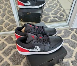 Jordan Air jordan 1 Low Brushstroke Swoosh