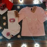 nuovo Completo Disney bambina 92 cm 2-3 anni caldo