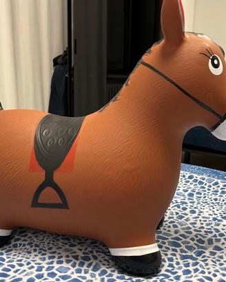 gioco per bambini; cavallo salterino