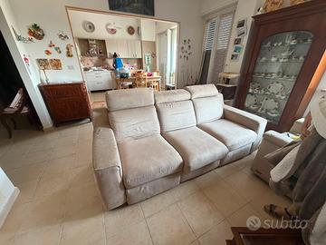 Set divano 3 posti + poltrona beige