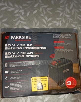 batteria Parkside 20V 12 Ah 