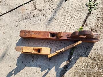 Pialle a mano per legno(RABOT),antiche, più altri