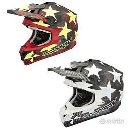 CASCO MOTO CROSS ENDURO FUORISTRADA OFF ROAD SCORP