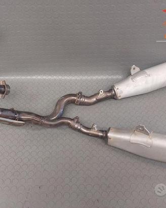 SCARICO COMPLETO HONDA CRF 450 2017/2020 bello