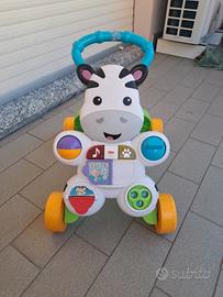 Fisher Price Zebra primi passi 12-36 mesi