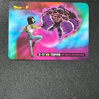 Lamincard dragon ball C-17 toppo