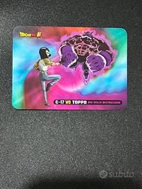 Lamincard dragon ball C-17 toppo