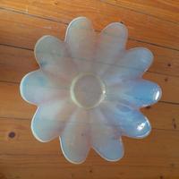 VASSOIO in VETRO a petalo " YALOS " CASA MURANO