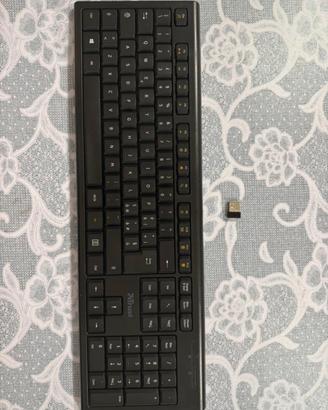 Tastiera pc wireless trust