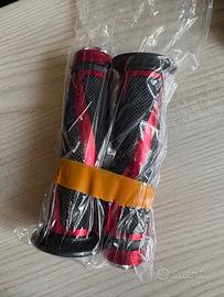 Manopole Moto Trial Rosse e Nere
