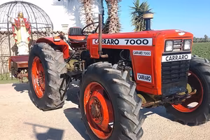 TRATTORE CARRARO 7000 COMPLETO DI FRESA 4X4