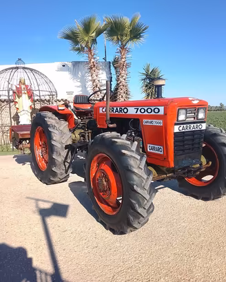 TRATTORE CARRARO 7000 COMPLETO DI FRESA 4X4