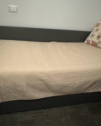 Letto singolo piu uno a scomparsa