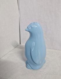 Saliera o pepiera vintage forma pinguino