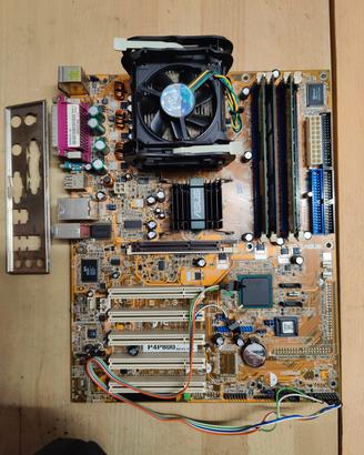 Scheda Madre ASUS P4P800 Vintage RAM CPU