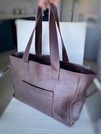 Borsa di pelle vera