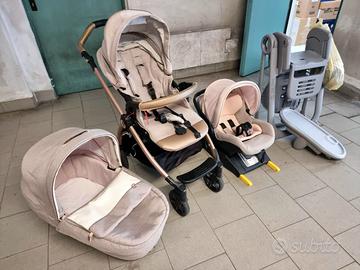 Trio Peg Perego + Attacco isofix + seggiolone