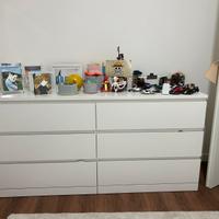 Cassettiera Malm ikea 6 cassetti
