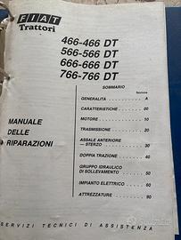 Manuale delle  riparazioni Fiat -trattori