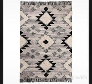 tappeto tessitura piatta lana 160×230 come nuovo
