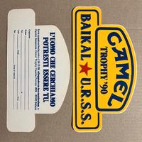 🌟 ADESIVI ORIGINALI CAMEL TROPHY ANNI ’80 – NUOVI