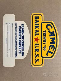 🌟 ADESIVI ORIGINALI CAMEL TROPHY ANNI ’80 – NUOVI