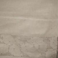 Asciugamani e federe con pizzo tipo uncinetto