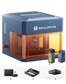 Laser Sculpfun iCube Ultra Dual Kit completo.