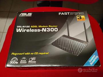 Modem Router Asus DSL-N12E Wireless N300