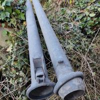 tubi irrigazione zincati 80 mm sfera